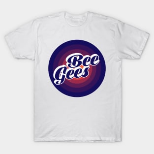 BEE GEES - BLURN CIRCLE T-Shirt